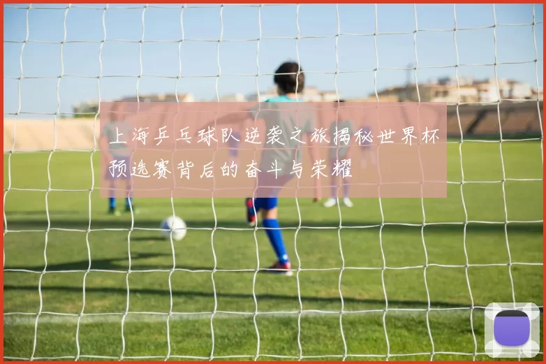 上海乒乓球队逆袭之旅揭秘世界杯预选赛背后的奋斗与荣耀